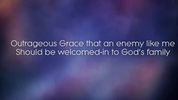 'Amazing Grace' is one of the most well-known and dearly-loved hymns ever written but everyone who has experienced or witnessed God's grace in action in their lives or in the lives of others would agree that such grace is surely much more than just 'amazing'. We congratulate musicians for an amazing performance, footballers for an amazing goal or friends for an amazing new hairstyle but find grace to be far beyond such an over-used adjective. For some people, grace seems so unfair, especially when shown to the worst of us that we can be outraged by what appears to be injustice. But God's grace is truly outrageous because our sin in so awful yet God's love is so great! Read the stories told in the Bible about forgiveness that show us grace which is beyond our comprehension - outrageous grace!