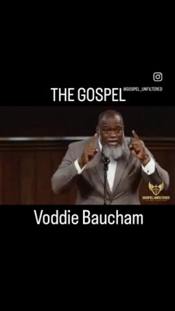 Pastor Voddie Baucham delivers a powerful sermon. #sermon