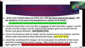 The continuing commentary on the Book of Revelation by John C. Bartee, M.Div. at Faith AOG Church in Orlando, Florida with focus on prophetic fulfillments in the news.