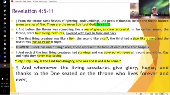 A continuing commentary and exegesis on the Book of Revelation as taught by John C. Bartee, M.Div. at Faith AOG Church in Orlando, Florida, bring in prophetic news with contemporary insights. 
