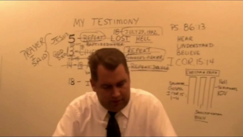 Missionary Evangelist Robert Breaker gives his testimony of salvation.