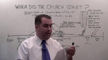 Missionary Evangelist Robert Breaker answers the question of when the church started.