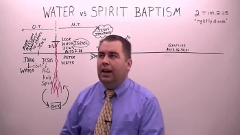 Missionary Evangelist Robert Breaker talks about the difference between water and spirit baptism.