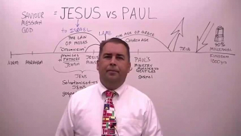 Missionary Evangelist Robert Breaker talks about Jesus' ministry vs Paul's ministry.