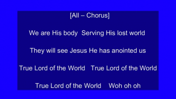 The following song was written for the present Insurgence - https://Insurgence.org. For details on the writing of the song and music credits, go to https://frankviola.org/2015/03/08/newm... 

Listen to other new songs as well as conference messages at https://frankviola.info/podcast

Insurgence: https://Insurgence.org
Frank's A-List Blog: https://frankviola.org
Podcast: https://frankviola.info/podcast
Kingdom Website: https://GospeloftheKingdom.com