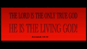"...the LORD is the true God, he is the living God..." - Jeremiah 10:10

God tells the world that His name is “I am” (Exodus 3:14). 
Christians confess that God is.
	Hebrews 11:6  “...without faith it is impossible to please him: for
		                     he that cometh to God must believe that he is ...”

Yet we must understand that God is alive in a far different way that anyone else. 
He has life in Himself while everything else has life given to them. 
God is the source of life for all things. He is independent of all things while everything else in the universe depends upon Him to exist; and He is willing to impart the eternalness of His life to us. 

When we read the words...
	John 15:13  “Greater love hath no man than this, that
                          a man lay down his life for his friends.”

...we understand this concept in the context of the temporary life we have in our bodies. But Jesus had something far deeper on His mind when He said these words. 
He understood death from the perspective of Heaven. 





