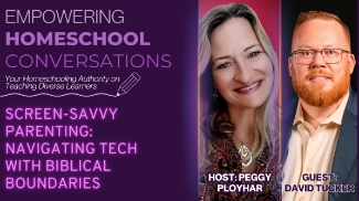 In a world where screens dominate our daily lives, how can parents ensure their children navigate the digital landscape with wisdom and faith? Join us for a powerful discussion that offers practical advice and spiritual guidance for today&rsquo;s tech-savvy families. In this episode of Empowering Homeschool Conversations, host Peggy Ployhar sits down with David Tucker, a seasoned pastor, technology executive, and founder of DigitalParenting.com. David, a father of three teenagers, brings a wealth of experience in guiding families to set Biblical boundaries around technology use. Together, they explore the challenges and opportunities of raising children in a tech-driven world, offering insights on how to create a balanced, faith-filled home environment. Whether you&rsquo;re grappling with screen time issues or looking for ways to integrate technology with your home teaching, this episode will equip you with resources to be a screen-savvy parent. To join in the after-show conversation, join the Empowering Homeschool Conversations Q&amp;A group here: https://www.spedhomeschool.com/groups/tuesday-empowering-conversations *You must have a Navigator Membership or higher on Homeschool Heroes to be part of this group. To get a membership or upgrade your membership, visit: https://www.spedhomeschool.com/membership To find the transcript and podcast of this episode, visit: https://www.spedhomeschool.com/resources/79409/screen-savvy-parenting-navigating-tech-with-biblical-boundaries To connect with David and his resources, visit: https://www.digitalparenting.com/ Viewers like you funded similar episodes, and other free resources from SPED Homeschool. To learn how you can support the nonprofit work of SPED Homeschool and this broadcast, visit https://spedhomeschool.com/donate/ To find out more about SPED Homeschool, visit our website at https://spedhomeschool.com/ To learn about the other Empowering Homeschool Conversations Co-Hosts and their resources, visit: https://annieyorty.com/ https://www.leilanimelendez.com/ https://elarplearning.com/ https://solimaracademy.com/ Join our mission to empower homeschool families!: https://spedhomeschool.com/donate/ Join our mission to empower homeschool families!: https://spedhomeschool.com/donate/ Discover more Christian podcasts at lifeaudio.com and inquire about advertising opportunities at lifeaudio.com/contact-us.