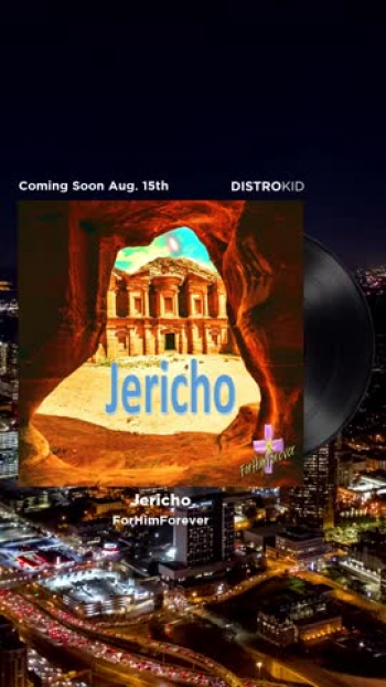 Jericho is about the walls of Jericho crunching down simply by obeying the Word of God with shouts of praise and blowing their trumpets!   