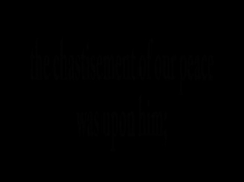 Be ye healed in the name of Jesus