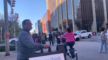 Many people came to hear Taylor Swift's #erastour concert in Indy and heard the eternal gospel along the way to Lucas Oil Stadium. Please like, share, subscribe, and pray that many people will believe in Jesus before it's too late.
