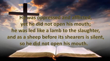 A reminder of what God has done for us