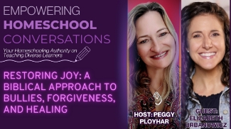 In this powerful episode, host Peggy Ployhar and guest Elizabeth Urbanowicz delve into the journey of overcoming bullying through a lens of faith. With Elizabeth&rsquo;s rich background in Christian education and her passion for developing critical thinking and biblical worldview in children, they explore practical ways to help young hearts and minds heal, forgive, and find joy rooted in Christ. Join us to discover a restorative path forward that equips kids to move beyond hurt and thrive in their faith. To find the podcast and transcript for this episode, visit: https://www.spedhomeschool.com/resources/83057/restoring-joy-a-biblical-approach-to-bullies-forgiveness-and-healing To connect with Elizabeth and her resources, use this link: https://foundationworldview.com/ Viewers like you funded similar episodes, and other free resources from SPED Homeschool. To learn how you can support the nonprofit work of SPED Homeschool and this broadcast, visit https://spedhomeschool.com/donate/ To find out more about SPED Homeschool, visit our website at https://spedhomeschool.com/ To learn about the other Empowering Homeschool Conversations Co-Hosts and their resources, visit: https://annieyorty.com/ https://www.leilanimelendez.com/ https://elarplearning.com/ https://solimaracademy.com/ Join our mission to empower homeschool families! https://spedhomeschool.com/donate/ Join our mission to empower homeschool families!: https://spedhomeschool.com/donate/ Discover more Christian podcasts at lifeaudio.com and inquire about advertising opportunities at lifeaudio.com/contact-us.