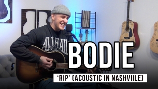 Rising alt-pop artist and runner up of The Voice (season 22), bodie , delivers an amazing acoustic performance of his song 'RIP' live from the GodTube Music Studio in Nashville, TN.