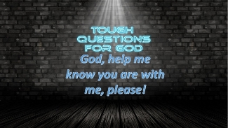 How can we actually experience God in a way that makes His presence real and relative?   God, where are you?   #toughquestionsforgod #godis #godshowme #godhug