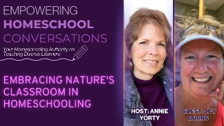 In this episode of Empowering Homeschool Conversations, host Annie Yorty welcomes Joy Burns, a retired homeschooling mother and garden educator at the JC Raulston Arboretum at NC State University. With her combined expertise in education, communication, and nature programming, Joy is passionate about helping families embrace nature&rsquo;s classroom as a powerful learning environment. Join us as Joy shares practical ways to incorporate outdoor learning into homeschooling, from hands-on garden activities to fostering curiosity through nature exploration. Whether you're looking for simple ways to get outside more or structured nature-based lessons, this conversation will inspire you to make the natural world a central part of your child&rsquo;s education. To find the podcast and transcript of this episode, visit: https://www.spedhomeschool.com/resources/85619/embracing-natures-classroom-in-homeschooling To connect with Joy and her resources, use this link: https://jcra.ncsu.edu/ Viewers like you funded similar episodes, and other free resources from SPED Homeschool. To learn how you can support the nonprofit work of SPED Homeschool and this broadcast, visit https://spedhomeschool.com/donate/ NEW to SPED Homeschool and the Homeschool Heroes platform: Consultations and Cognitive Testing. Here is Now What's Available for Your Family through SPED Homeschool: One-on-One Consultations &ndash; Get expert guidance in homeschooling a struggling student, curriculum choices, accommodations, behavior strategies, executive function support, high school planning, and more. Our consultants provide personalized recommendations to help you move forward with confidence. https://www.spedhomeschool.com/consultants MindPrint Cognitive Assessment &ndash; Finally, a strengths-based approach to education. This easy, at-home cognitive assessment provides unbiased insights into how your child learns best. It helps you understand where they&rsquo;ll naturally excel and where they may need extra support&mdash;allowing you to tailor your teaching effectively with data that tells you exactly how your student learns best! https://www.spedhomeschool.com/store/products/4344/mindprint-student-assessment MindPrint + Consultation Bundle - When you bundle the MindPrint test with a consultation, you unlock a database of MindPrint teaching resources only accessible to our consults, which gives you even more in-depth and personalized homeschooling help to help your student learn successfully. https://www.spedhomeschool.com/store/products/4345/mindprint-student-assessment-plus-consultation You don&rsquo;t have to struggle through this journey alone. We&rsquo;re here to give you the tools and confidence you need to create a home learning environment where your child flourishes. To find out more about SPED Homeschool, visit our website at https://spedhomeschool.com/ To learn about the other Empowering Homeschool Conversations Co-Hosts and their resources, visit: https://annieyorty.com/ https://www.leilanimelendez.com/https://elarplearning.com/ https://solimaracademy.com/ Join our mission to empower homeschool families! https://spedhomeschool.com/donate/ Join our mission to empower homeschool families!: https://spedhomeschool.com/donate/ Discover more Christian podcasts at lifeaudio.com and inquire about advertising opportunities at lifeaudio.com/contact-us.