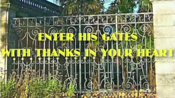 Contemporary praise song inspired by Psalms