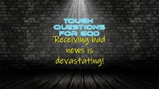 Bad news is devastating!   How many times is our world shattered by news, events and situations that are devastating and overwhelming?   But God says that He “has our back” so to speak … but do you believe it …?
#toughquestionsforgod #dailydevotion #tqfgdailydevotion
