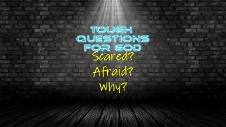 Scared? Afraid?  What in the world are you afraid of?   Does God really care about your day-to-day life?
#toughquestionsforgod #dailydevotion #tqfgdailydevotion
