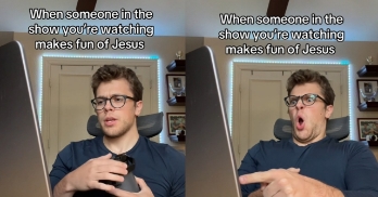 When Someone in the Show You're Watching Makes Fun of Jesus