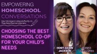 In this insightful episode of Empowering Homeschool Conversations, co-host Dawn Jackson chats with Pam Kafer, host of the Lead Your Homeschool Co-op podcast and a seasoned co-op leader with a heart for inclusion. In "Choosing the Best Homeschool Co-op for Your Child’s Needs," Pam shares practical guidance for families navigating the often-overwhelming world of homeschool co-ops—especially those with children who have special needs. Drawing from years of hands-on experience, Pam offers encouraging stories, helpful strategies for collaboration between parents and teachers, and tips for helping children with IEPs or special education needs successfully integrate into co-op settings. Whether you're new to homeschooling or looking for a better fit for your unique learner, this episode will help you feel confident and equipped to find a co-op that supports both academic growth and belonging. 
To find the podcast and transcript for this episode, visit: https://www.spedhomeschool.com/resources/89100/choosing-the-best-homeschool-co-op-for-your-childs-needs

To connect with Pam and her resources, visit: https://podcasts.apple.com/pl/podcast/lead-your-homeschool-co-op-community-building-servant/id1689867945 To learn about the other Empowering Homeschool Conversations Co-Hosts and their resources, visit: https://annieyorty.com/ https://www.leilanimelendez.com/ https://elarplearning.com/ https://solimaracademy.com/ Discover more Christian podcasts at lifeaudio.com and inquire about advertising opportunities at lifeaudio.com/contact-us.