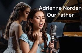 Father in heaven, 
hallowed be your name.
Sacred is Your name. 
Hoshiana,  Hoshiana,  
