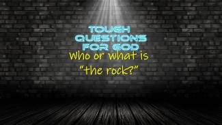 Who or what is “the rock?”   It bears the question: how would you like Jesus to refer to you?
#toughquestionsforgod #ludingtonstpaul
