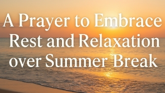 📖 Matthew 11:28 (NIV)
“Come to me, all you who are weary and burdened, and I will give you rest.”

Summer can be a time of joy—but also pressure. Vacations, schedules, family dynamics, or the fear of wasted time can distract us from what God truly offers: rest for the soul.

In this peaceful nightly prayer, we invite God to help us embrace rest and relaxation over summer break, not as laziness or escape—but as spiritual renewal.

🙏 A Prayer to Embrace Summer Rest:
Lord,
Thank You for the gift of summer.
In a season filled with sun, activity, and long days, help me not rush past the invitation to simply rest.
Teach me how to embrace rest and relaxation over summer break—to slow down, breathe deeply, and enjoy the beauty You’ve placed around me.

When I feel pressure to be productive or compare my summer to others, remind me that true rest is found in You.
Let this season be one of renewal for my body, mind, and spirit.
Whether I’m traveling or staying home, busy with family or alone in quiet, help me remain aware of Your presence.

Give me permission to unplug.
To laugh more. To sit in the stillness.
To rest without guilt—knowing that even Jesus stepped away to restore His strength.

I receive Your peace, Lord.
And I ask You to make this summer not just fun, but holy.
In Jesus’ name,
Amen.