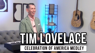 GRAMMY-nominated artist and beloved humorist Tim Lovelace delivers a powerful rendition of his brand-new “Celebration of America Medley”—a stirring tribute to faith, freedom, and our nation’s heritage.

The studio version features the legendary Charlie McCoy on harmonica and Lovelace’s masterful piano playing, this unforgettable and will release June 27 from StowTown Records.