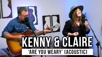 Nashville-based husband and wife worship duo Kenny and Claire stopped by the GodTube Music Studio in Nashville for a special acoustic performance of the title track from their "Are You Weary?" EP.
