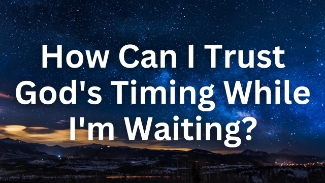 📖 Ecclesiastes 3:11 (NIV)
“He has made everything beautiful in its time.”

Waiting is hard—especially when you're praying, hoping, and longing for answers. But God’s timing is not delayed. It’s intentional. While the world rushes and we grow restless, He is working behind the scenes in ways we can’t yet see.

In this gentle devotional, we reflect on how to trust God’s timing while waiting. Whether you’re waiting for healing, breakthrough, direction, or peace, this prayer helps anchor your soul in truth.

Lord,
Waiting is never easy.
I confess that I struggle with impatience and fear when answers don’t come quickly.
But tonight, I choose to surrender my timeline and trust Your perfect timing.

Help me remember that You are not late—You are wise, and You are always at work.
While I wait, grow my faith. Teach me to rest instead of strive.
Let this season deepen my trust, not diminish it.

When I don’t see progress, remind me that You’re preparing something beautiful in the unseen.
You’ve promised that all things are made beautiful in Your time—so I hold on to that promise tonight.

Strengthen my heart, calm my mind, and fill me with peace that only comes from You.
Help me to wait well, hope fully, and trust completely.
In Jesus’ name,
Amen.