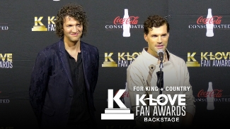 for KING &amp; COUNTRY on winning Group of the Year at the K-LOVE Fan Awards, even after a year off from music! They talk impact through film, faith, and the continued success of Unsung Hero.