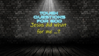 Jesus did “what” for me?    I didn’t ask Him to … so He did this all on His own for me …?   Wow!
#toughquestionsforgod #ludingtonstpaul #dailydevotion
