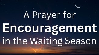 Are you waiting on God to move in your life—waiting for a breakthrough, for healing, for answers, or simply for peace? Waiting seasons can feel lonely, frustrating, and endless... but God is never inactive.

In this quiet moment of prayer and reflection, be reminded that even in your delays, God is working. His timing is not only perfect—it’s personal. This prayer is designed to renew your trust, bring comfort to your spirit, and help you hold on to hope when the answers haven’t come yet.

You are not forgotten. This video offers Scripture-filled encouragement to help you stay strong in faith as you wait on the Lord.