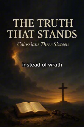 ✝️ “The Truth That Stands” is an original Christian worship song that declares the eternal power and unchanging nature of God’s truth — no matter what the world says or how storms rage around us.

🔥 This song is a reminder that while opinions shift and cultures change, God’s truth remains — it stands firm, forever.

📖 “The grass withers and the flowers fall, but the word of our God endures forever.” – Isaiah 40:8

🔗 Watch on YouTube: The Truth That StandsArtist: Colossians Three SixteenGenre: Contemporary Worship | Gospel ballad
https://youtu.be/qi8HDIEmQ9M

🙌 If this song encourages your spirit, please like, share, and subscribe to help spread the message of faith and truth.

#TheTruthThatStands #ChristianWorship #OriginalChristianMusic #GodsWord #Faith #Isaiah408 #WorshipSong #UnshakableFaith
