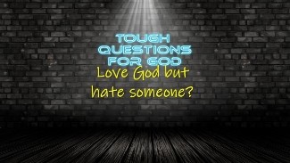 Love God and hate another?   How’s that work?   Sure, I love God, but hey, there are some people that I just can’t stand!   
#toughquestionsforgod #dailydevotion #ludingtonstpaul
