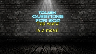 The world is a mess!   But God offers us a solution.   Its not an easy solution, and it will cost you dearly, but it is the only solution and the right one!   Think about it ...
#toughquestionsforgod #toughquestions #faith #jesus
