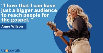 Dove Award-winning singer Anne Wilson is calling her opportunity to open for country star Morgan Wallen this summer a dream realized, saying she's excited to share God's love with longtime fans and newcomers alike. Wilson will open for Wallen four nights this summer, first at Lumen Field in Seattle, Wash. (July 25-26) and the following week at Levi's Stadium in Santa Clara, Calif. (Aug. 1-2). Both venues are massive NFL stadiums that typically host football games, each seating more than 60,000 fans.

Wilson is a CCM artist whose Christian country album, Rebel, has enjoyed crossover success. Last year, she received a CMT Music Award nomination in the Breakthrough Female Video of the Year category for her song Rain In the Rearview.