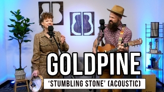 Husband and wife duo Goldpine stopped by the GodTube studio in Nashville and gave us this amazing performance of their new single 'Stumbling Stone.'  The track will be featured on their new album 'Three', set to release this summer.