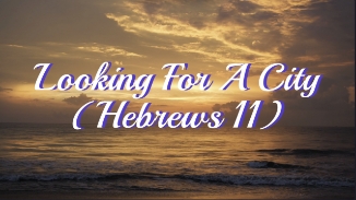 “Looking for a City” is a foot-stomping, spirit-lifting Southern Gospel anthem that celebrates the unshakable hope of heaven! Inspired by Hebrews 11, this high-energy song reminds us that we are just pilgrims passing through, looking for “a city which hath foundations, whose builder and maker is God.”

With powerful four-part harmony and a message anchored in God’s promises, this song is a joyful journey of faith, perseverance, and eternal hope. If you've ever felt homesick for heaven, this one’s for you!

🎶 Lyrics Highlight:
“I’m looking for a city just beyond that golden shore…”

Let this song lift your heart, stir your soul, and renew your focus on the eternal — because this world is not our home!

Lyrics written by Evangelist Dave Jacobs
All video footage produced and edited by me without the use of AI.
Instrumental music composed using AI tools as part of the creative process.
This project blends human storytelling with emerging music technology to create original, thoughtful work designed to glorify the Lord Jesus Christ.

Southern Gospel, Gospel Quartet, Heaven, Hebrews 11, Looking for a City, Christian Music, Faith Songs, Gospel Piano, Pilgrim Songs, Encouragement, End Times, City of God, Christian Worship, New Gospel Music, Uplifting