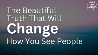 What if every interaction—every face you pass today—was an opportunity to reflect Christ’s love?

In a world that labels, divides, and judges quickly, this video offers a biblical reminder of the sacred value God places on every soul. Inspired by Genesis 1:27, where we learn we are all made in God's image, this prayer and reflection encourage a powerful shift in how we view others.

Whether you’re struggling with conflict, bitterness, or just feeling jaded toward others, the truth of God's design and love for humanity can soften your heart and renew your perspective.

🙏 Prayer to See Others Through God's Eyes:
Lord,
You formed every person with purpose and care.
Help us not to see the world through fear or pride,
But through grace and truth.
Open our eyes to the beauty in every soul—
To the image of You reflected in faces different from our own.
When it's hard to love, remind us how deeply we are loved.
And when we’re tempted to judge, help us remember how You forgave us.
Teach us to live with compassion and humility,
So the world may know the truth of who You are through how we love.
In Jesus’ name, Amen.