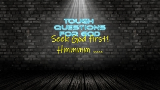 Seek God first!   Hmmm, not so sure I really want to do that.   What about me?   What about my plans, aspirations and goals?
#toughquestionsforgod #jesuslife #faithinjesus #liveforgod #faithful
