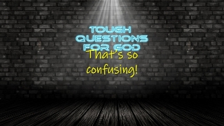 That’s so confusing!   What in the world is it saying?   Besides, how can I trust in some fancy confusing words that mean something different to everyone?   Get real!
#toughquestionsforgod #jesuslife #jesuslives #jesuslifestyle #jesusislove #jesusislord
