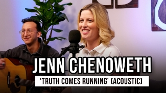 Jenn Chenoweth performs a moving acoustic version of her song 'Truth Comes Running' live at the GodTube Music Studio in Nashville. Featured on her upcoming debut EP Out To Get Me (out August 29), the track captures her powerful testimony of God’s relentless love and grace.