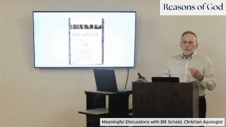 Reasons of God: this is a live portion from a speech called Meaningful Discussions by Christian Apologist Speaker Bill Schaid.