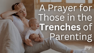 Parenting is holy work—but it’s also hard work. The endless tasks, emotional exhaustion, guilt, and constant demands can leave you feeling like you’re drowning in the daily grind. This prayer is for every mom or dad who feels like they’re failing, tired, or just barely holding it together.

📖 “Let us not grow weary in doing good, for at the proper time we will reap a harvest if we do not give up.” — Galatians 6:9

In today’s prayer, we ask God to renew strength, restore joy, and remind every parent that He sees them. He’s not waiting for perfection—He’s walking with you in the mess, offering grace for each moment.

You are not alone in the trenches.