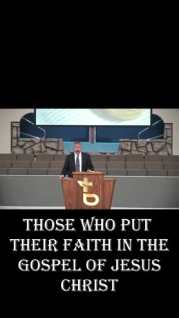 Pastor Phil Taylor Preaching at the Batavia Baptist Temple