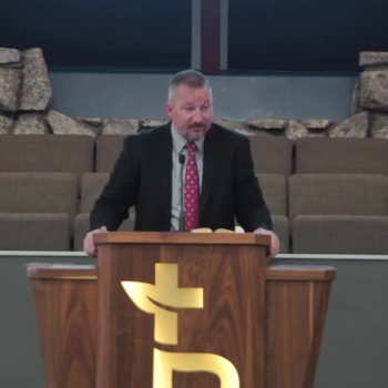 Pastor Phil Taylor Preaching at the Batavia Baptist Temple