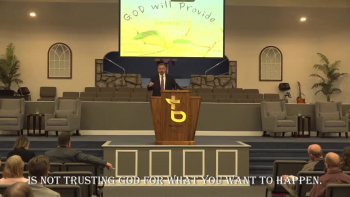 Pastor Phil Taylor Preaching at the Batavia Baptist Temple