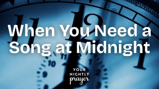 There are moments in life when the night feels long and the burden feels heavy—when fear creeps in and joy seems out of reach. But even in the darkest hours, God is not absent. He is working, moving, and drawing near to His children.

📖 “About midnight Paul and Silas were praying and singing hymns to God, and the other prisoners were listening to them.” — Acts 16:25

This prayer is for anyone who finds themselves in a midnight moment—emotionally, spiritually, or circumstantially. Like Paul and Silas, you may feel bound, confined, or unsure of what’s next. But God’s light shines brightest in the dark. His Spirit still gives us a reason to sing—even if the only lyrics we can offer are “Lord, help me.”

Let your soul rest tonight knowing that God is present at midnight—and He’s already writing your morning.
