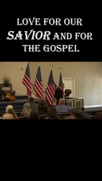 Pastor Phil Taylor Preaching at the Batavia Baptist Temple